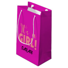 Es ist ein Mädchen Sarah Kleine Geschenktüte