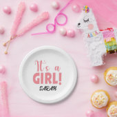 Es ist ein Mädchen Sarah Pappteller (Party)