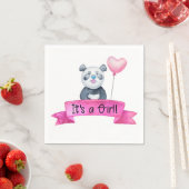 Es ist ein Mädchen Serviette (Beispiel)