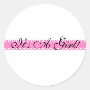 'Es ist ein Mädchen' Sticker