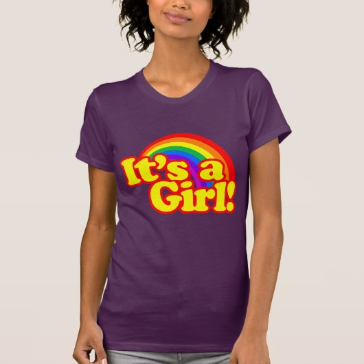 Es ist ein Mädchen! T-Shirt (Vorderseite)