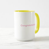 Es ist ein Mädchen Tasse (VorderseiteRechts)