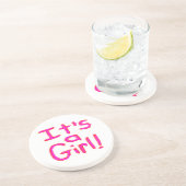 Es ist ein Mädchen! Untersetzer (Seite)