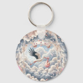 ES IST EIN MÄDCHENSTYLEDBYREALER SCHLÜSSELANHÄNGER (Vorderseite)