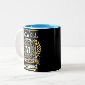 Es ist ein Maxwell, den man nicht verstehen konnte Zweifarbige Tasse (Vorderseite Links)