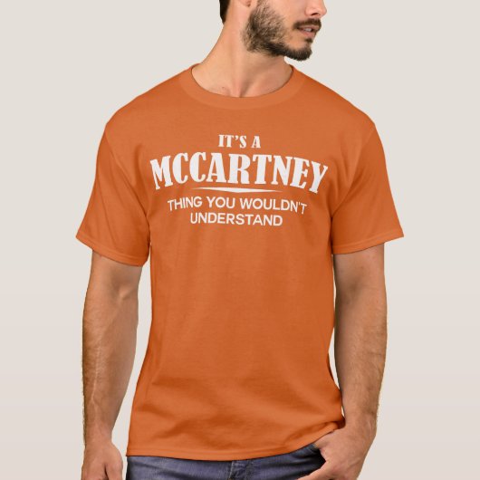 Es Ist Ein McCartneyding Das Würdest Du Nicht Vers T-Shirt (Vorderseite)