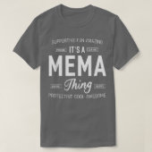 Es ist ein MichMa-Ding-Geschenk Oma Frauen T-Shirt (Design vorne)