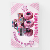 Es ist ein Monster Truckin' Party Custom Foto Banner (Vertikal)