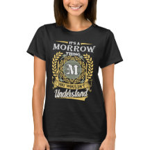 Es ist ein Morrow, was du nicht verstehen konntest