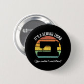 Es ist ein Nähvorgang Button (Vorne & Hinten)