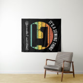 Es ist ein Nähvorgang Wandteppich (Beispiel (Horizontal))