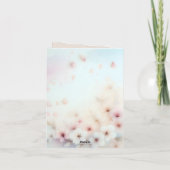 Es ist ein niedlicher Teddybär mit Flachbildschirm Ankündigung (Rückseite)