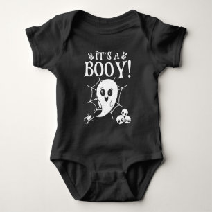 Es ist ein Niedliches, junges Halloween-Fest. Baby Strampler