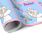 Es ist ein Osterhase Geschenkpapier (Rolleneckpunkt)