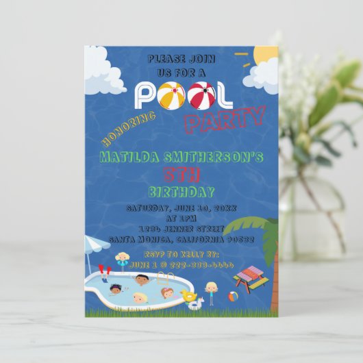 ES IST EIN Party AM GEBURTSTAG (Stehend Vorderseite)