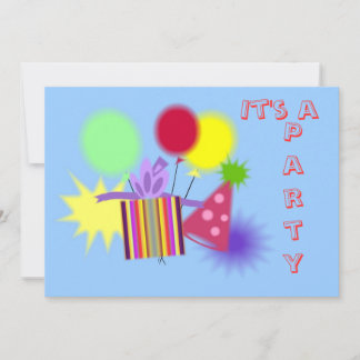 Es ist ein Party Einladung