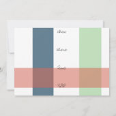 Es ist ein Party Einladung (Rückseite)