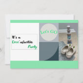 Es ist ein Party Einladung (Vorderseite)