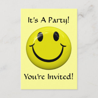 Es ist ein Party! Glückliche Einladung