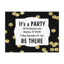 Es ist ein Party-Gold-Glitzer