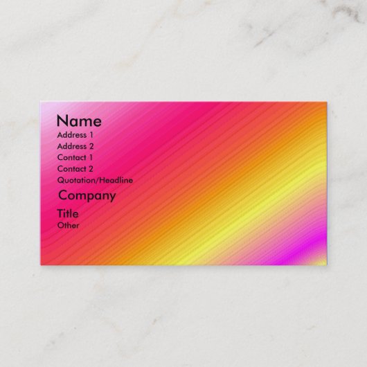 Es ist ein Party - schattierte Visitenkarte (Vorderseite)