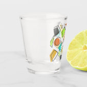 Es ist ein Party-Schießglas Schnapsglas (Links)