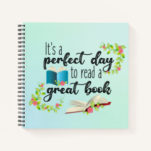 Es ist ein perfekter Tag, um ein großartiges Buch
