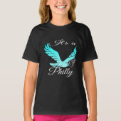 es ist ein Philly-Ding-Adler am besten #USA-Bester T-Shirt (Vorderseite)