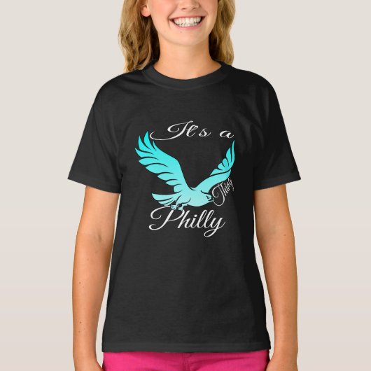 es ist ein Philly-Ding-Adler am besten #USA-Bester T-Shirt (Vorderseite)
