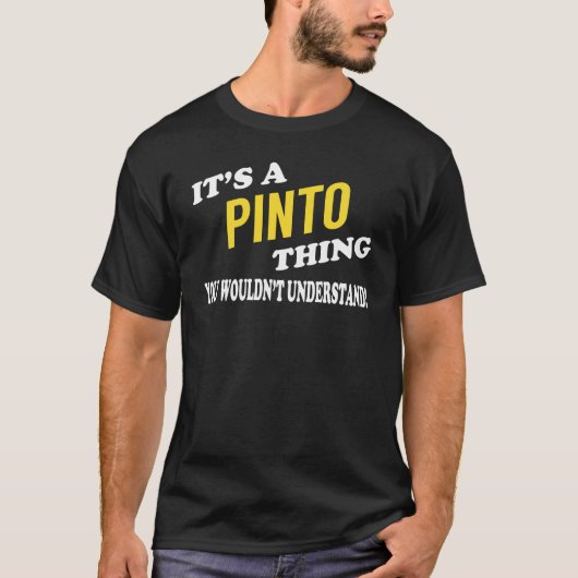 Es ist ein PINTO, was man nicht verstehen würde T-Shirt (Vorderseite)