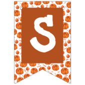 Es ist ein Pumpkin Party Banner (Dritte Fahne)