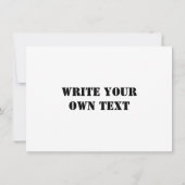 Es ist ein Purim Party Einladung (Rückseite)