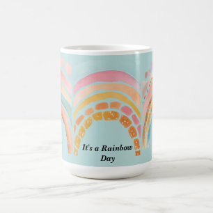 Es ist ein Rainbow Day 3-Image Kaffeetasse