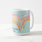 Es ist ein Rainbow Day 3-Image Kaffeetasse (VorderseiteRechts)
