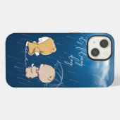 Es ist ein regnerischer Tag | iPhone Hülle (Rückseite (Horizontal))