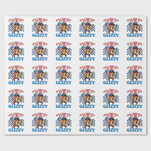 Es ist ein schlechter Tag, ein glanzvoller 4. Juli Geschenkpapier