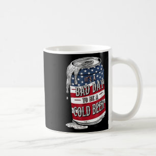 Es ist ein schlechter Tag, um ein kaltes Bier Funn Kaffeetasse