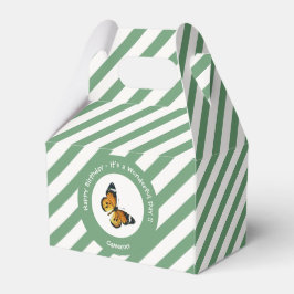 Es ist ein Schlichtes Tiger/African Queen Butterfl Geschenkschachtel