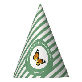 Es ist ein Schlichtes Tiger/African Queen Butterfl Partyhütchen