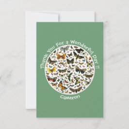 Es ist ein Schmetterling Geburtstag, Sammelstücke  Dankeskarte