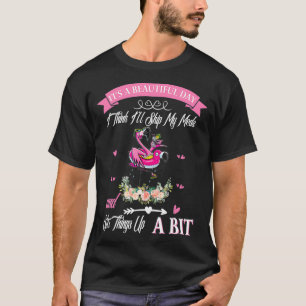 Es ist ein schöner Tag, an dem ich denke, dass ich T-Shirt