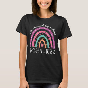 Es ist ein schöner Tag, das Verhalten von Regenbog T-Shirt