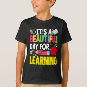 ES IST EIN SCHÖNER TAG FÜR D LERNEN 100 Tage Schul T-Shirt