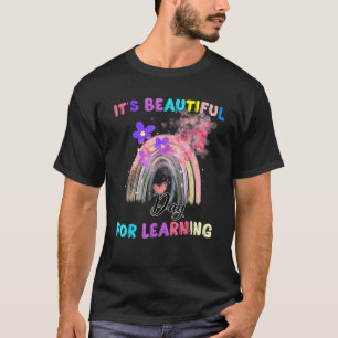 Es ist ein schöner Tag für das Lernen des Lehrers  T-Shirt