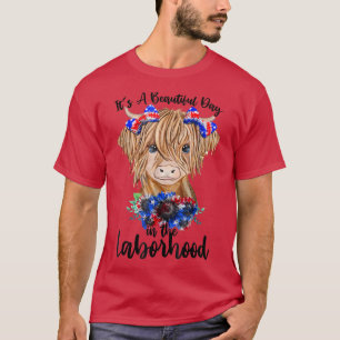 Es ist ein schöner Tag in der Laborkuh mit der Son T-Shirt