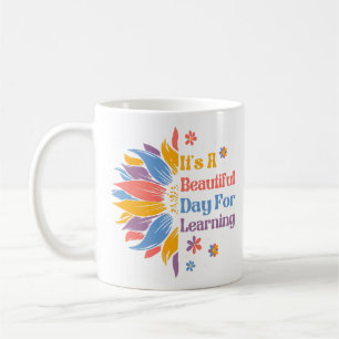 Es ist ein schöner Tag zum Lernen Kaffeetasse