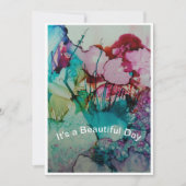 Es ist ein schöner Tagesnotecard (Vorderseite)