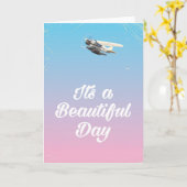 Es ist ein schönes, inspirierendes Zitat Karte (Gelbe Blume)