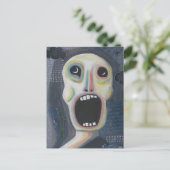 Es ist ein Schrei Postkarte (Stehend Vorderseite)