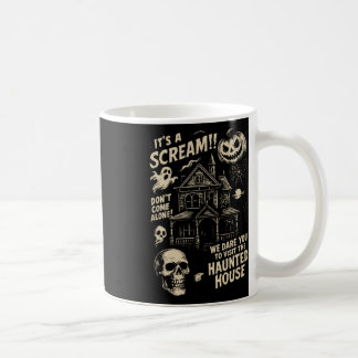 Es ist ein schrei Spuk Haus Halloween Spooky Seaso Kaffeetasse